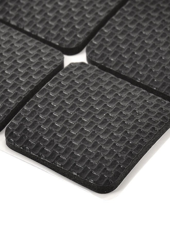 Instakart Furniture Silicone Protection Cover || Square Shape Rubber Floor Protector, Non Slip Furniture Pads, Sofa Bed Balance Pad Noise Insulation Pad,4 Cm Black Color,8 Pcs - Image 3